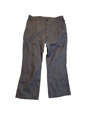 Wrangler Mens Cargo Pants Size 38x32 Gray Straight Performance Casual Straight